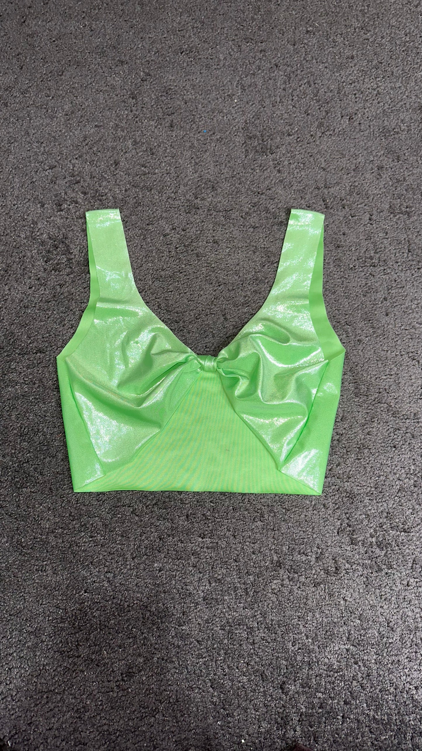 Premade Buttercup Knot Crop Vest S