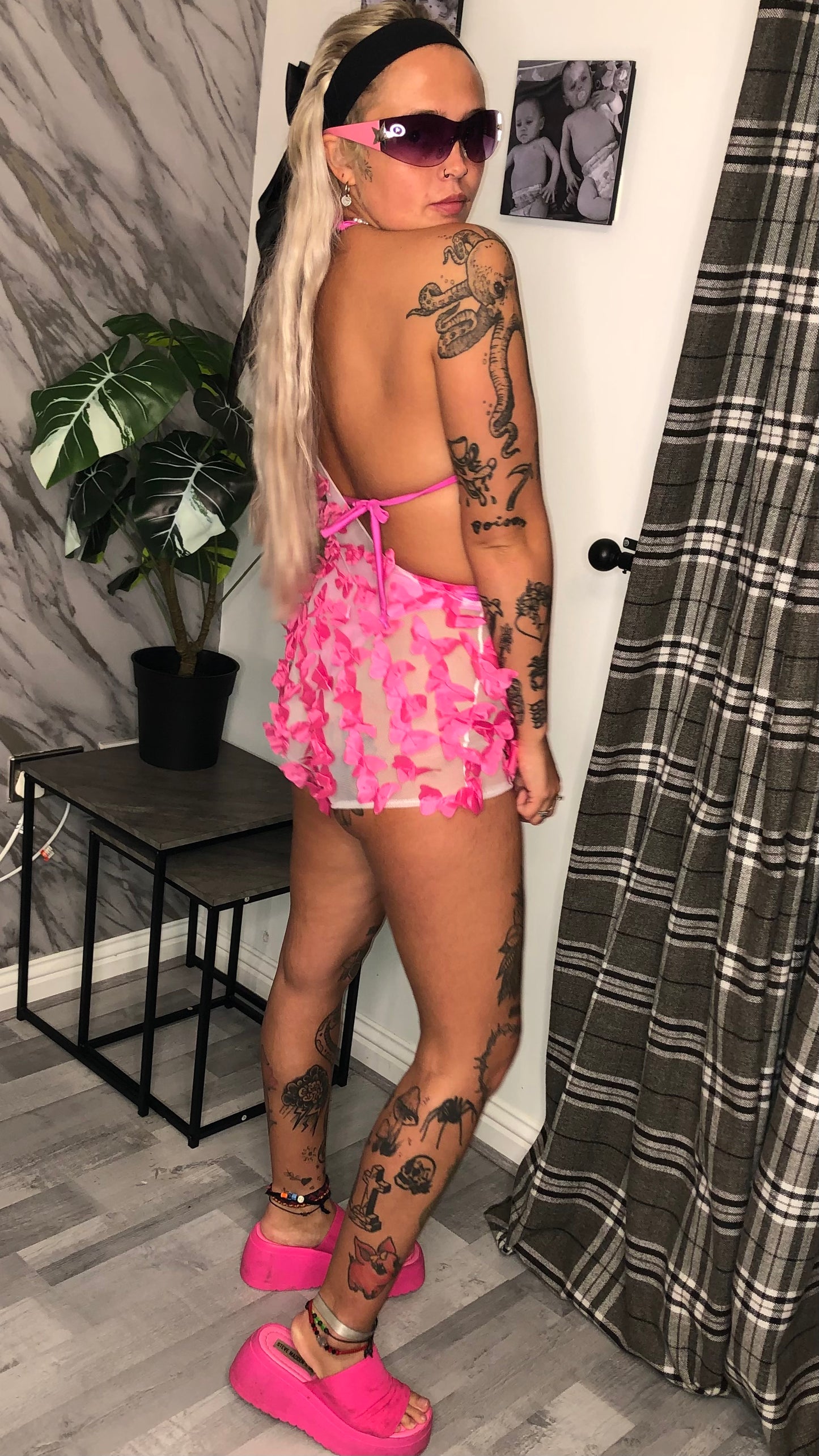 Flutter One Shoulder Unitard