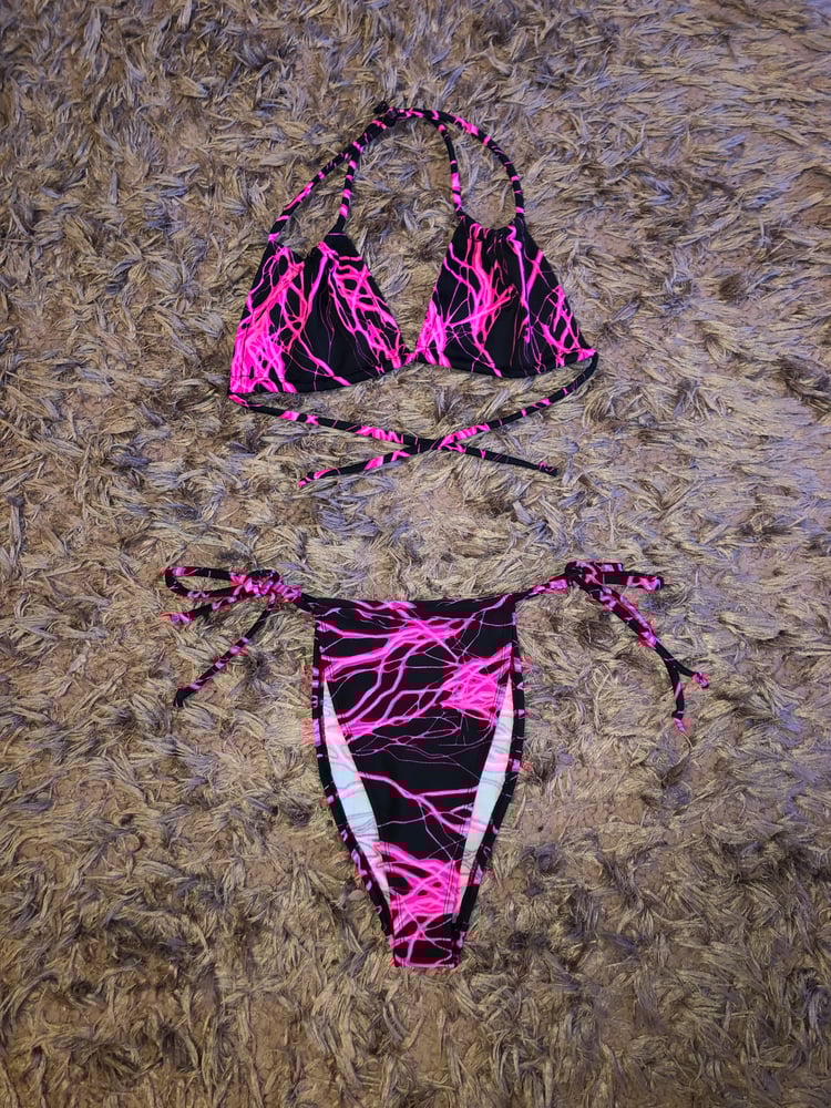 Electro Pink Cheeky Bottoms