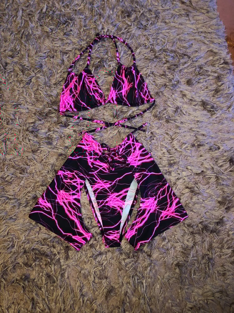 Electro Pink Chaps
