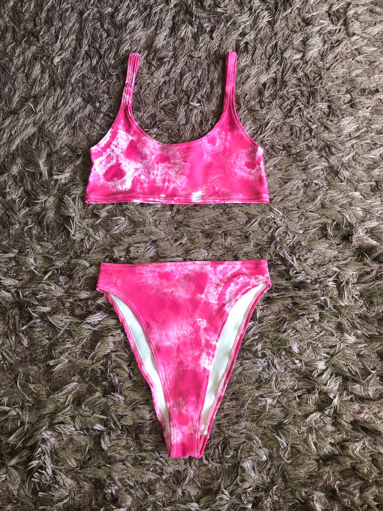 Candy Floss 90s High Leg Bottoms
