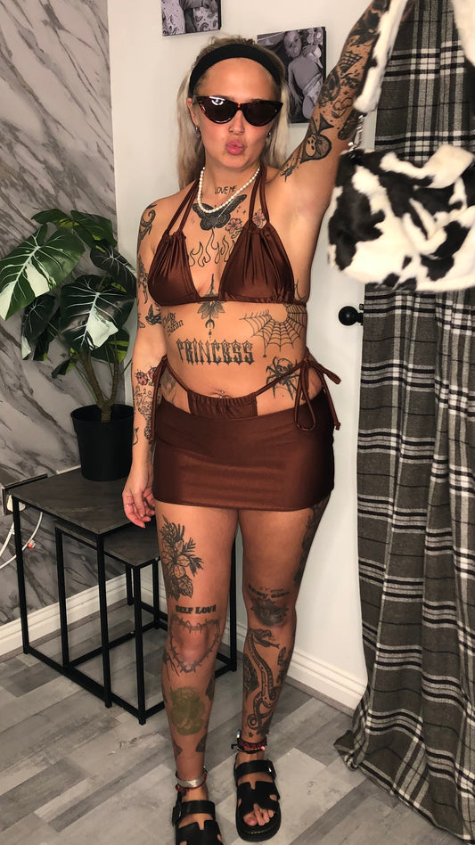 Ginger Spiced Bikini Top