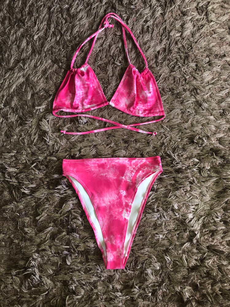 Candy Floss 90s High Leg Bottoms