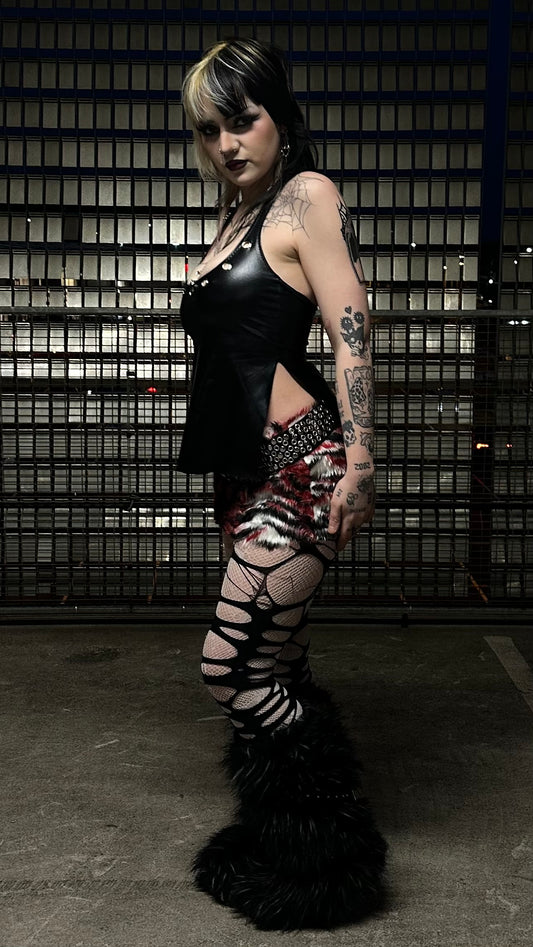 Slave 4 U Eyelet Ballerina Top