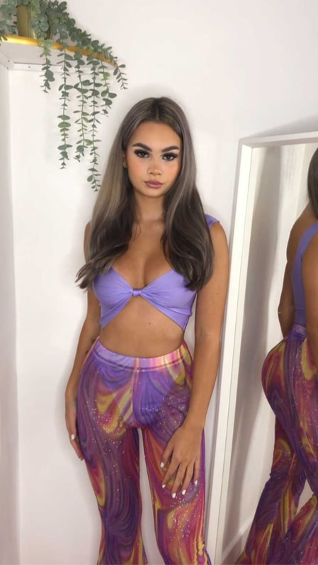 Viola Knot Crop Vest