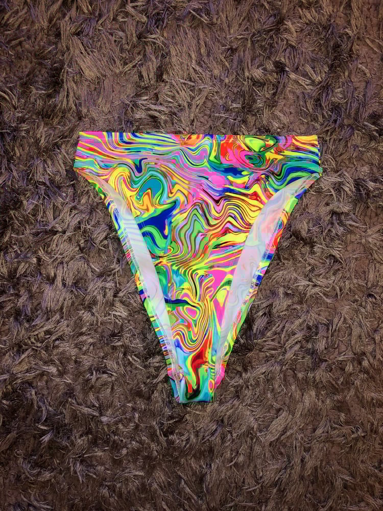 Funkadelic 90s High Leg Bottoms