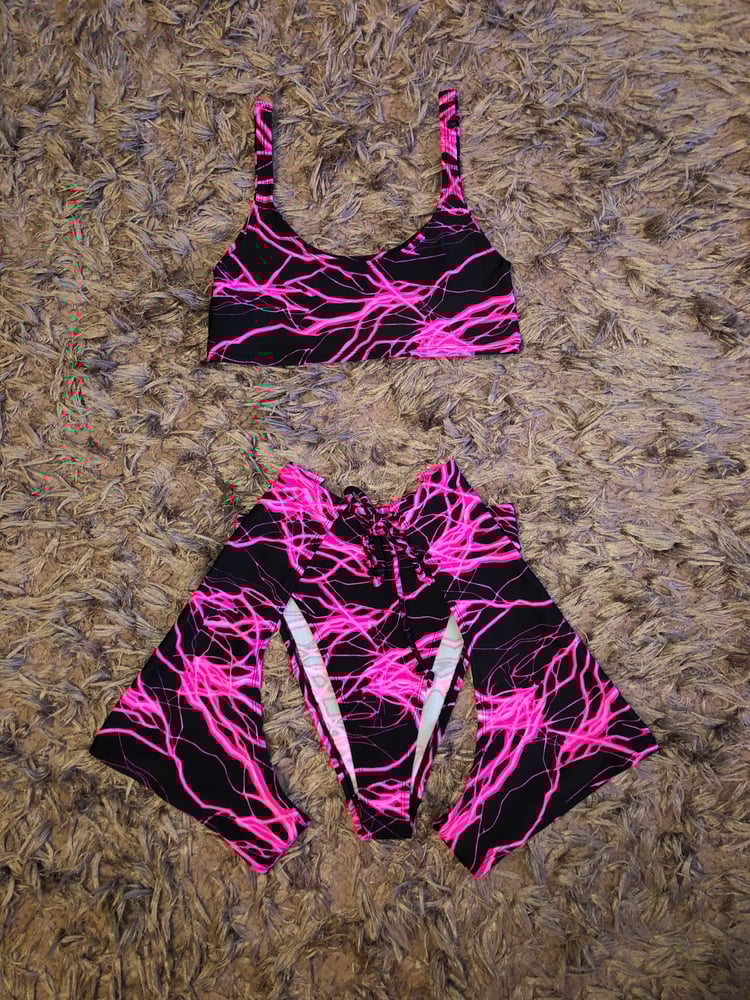 Electro Pink Chaps