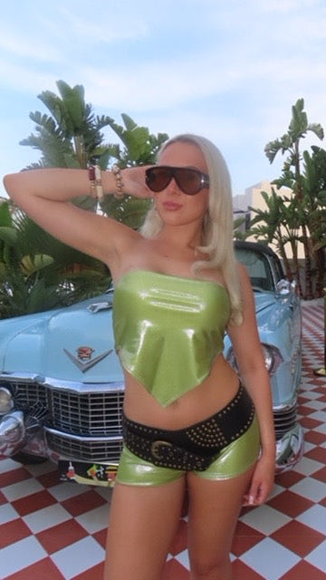 Olive Scarf Bandeau
