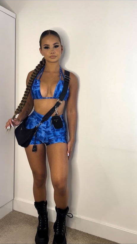 All Eyes On U Bikini Top