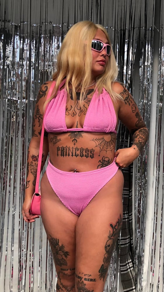 Blush 90s High Leg Bottoms