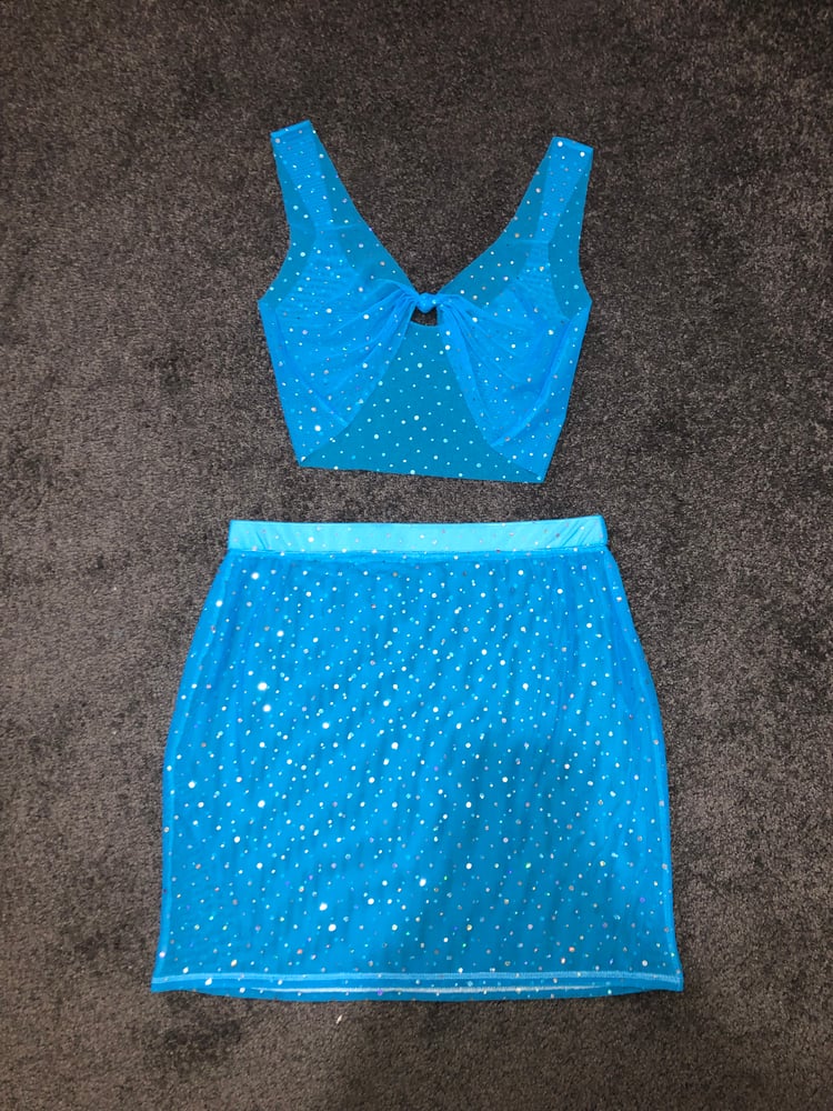Bubblez Sparkle Mini Skirt