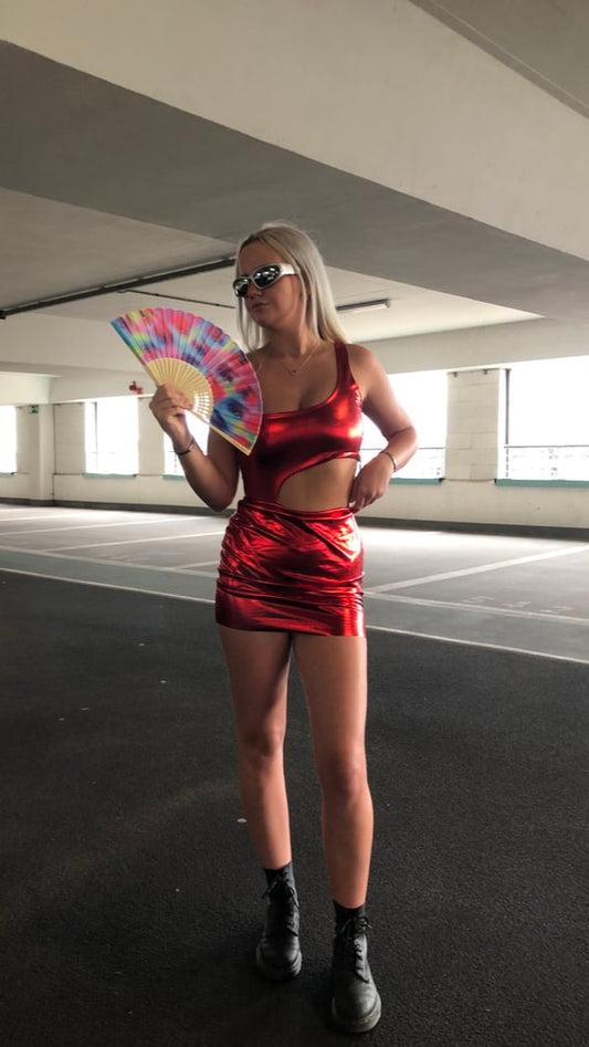 Burning Cut Me Bodysuit