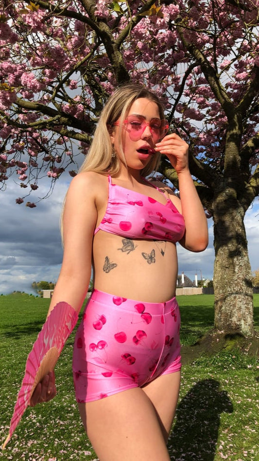 Cherry Bomb Booty Shorts