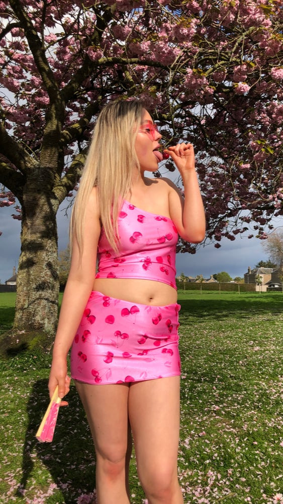 Cherry Bomb Mini Skirt