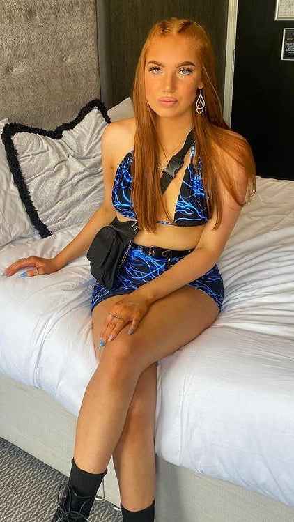 Electro Blue Bikini Top