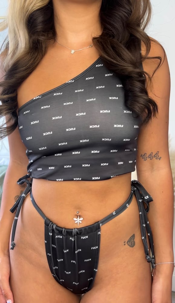 F*ck One Shoulder Vest