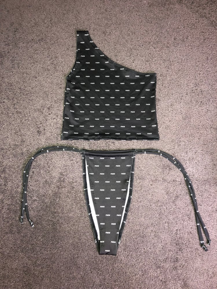 F*ck One Shoulder Vest