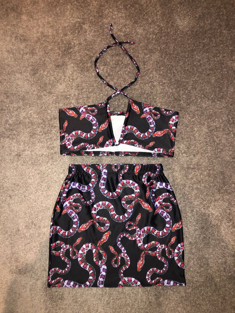 Medusa Keyhole Halterneck Bandeau