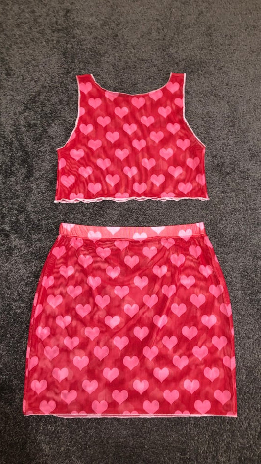 Mixed Emotions Racer Top