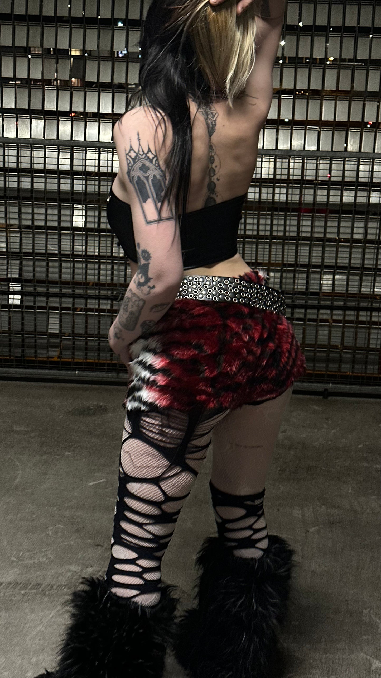 Sauvage Lace Front Micro Shorts