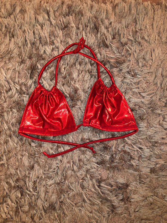 Pop My Cherry Bikini Top