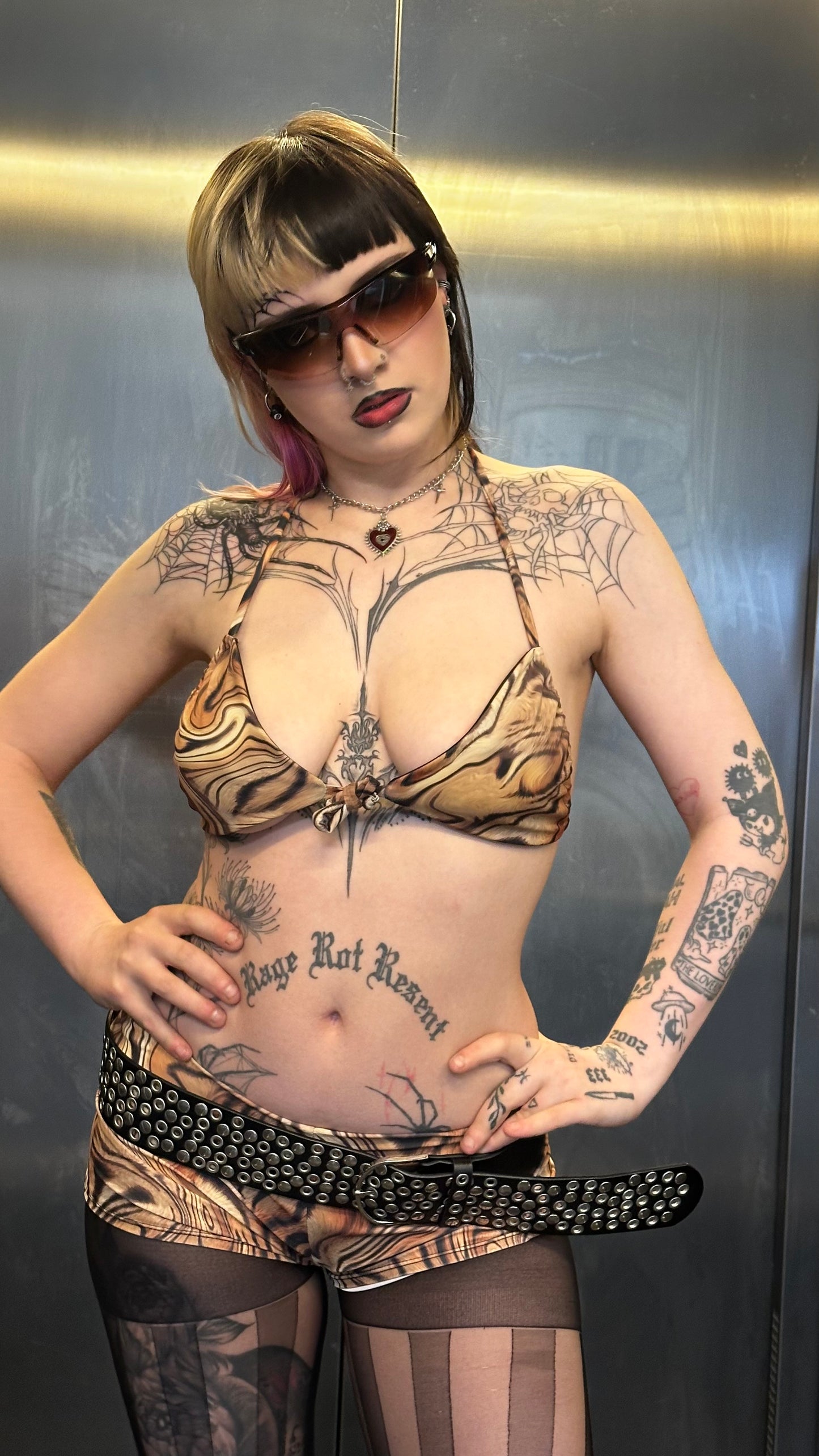 Roar Bikini Top
