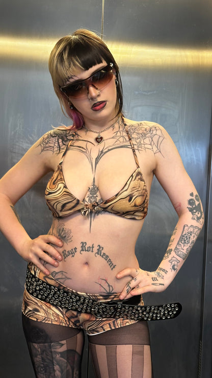 Roar Bikini Top