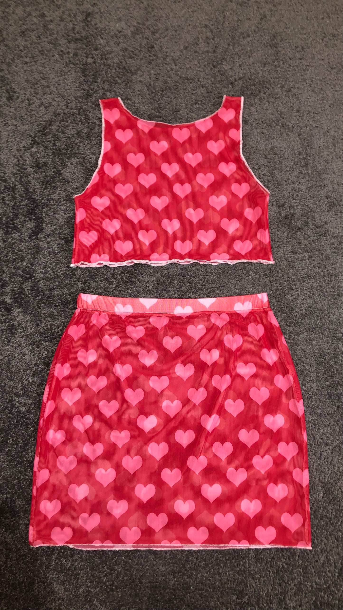 Premade Mixed Emotions Racer Top M