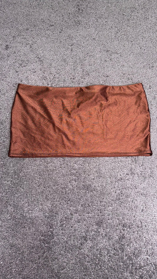 Premade Ginger Spiced Ultra Mini Skirt XS