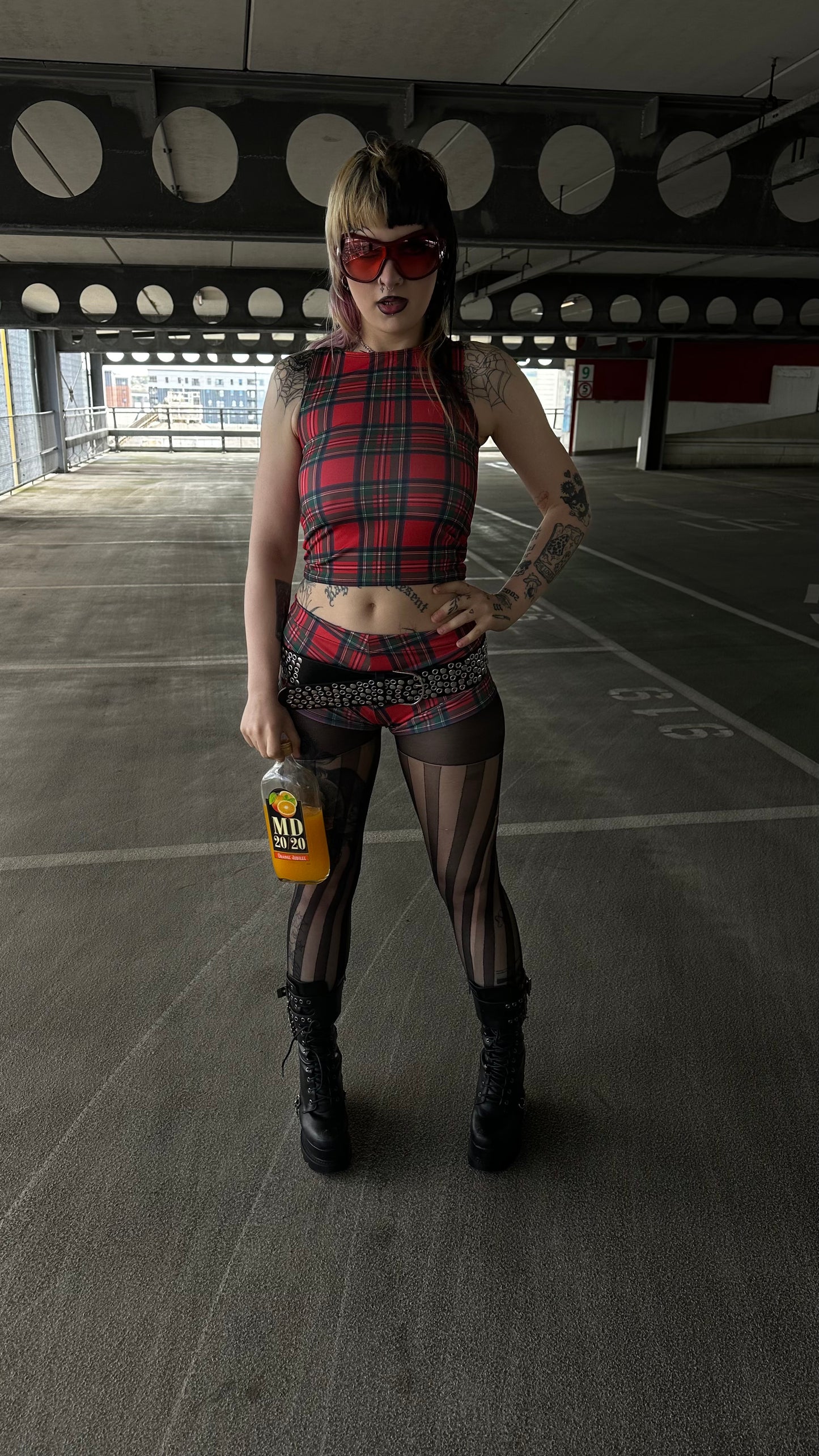 Highland Tartan Micro Shorts