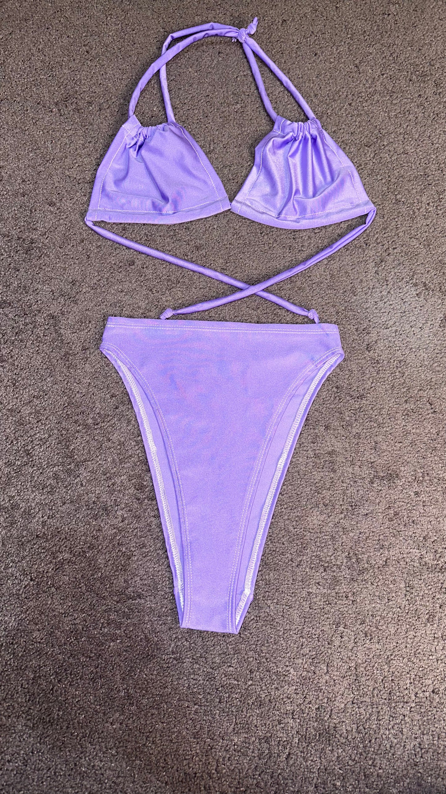 Premade Viola 90s High Leg Bottoms XS