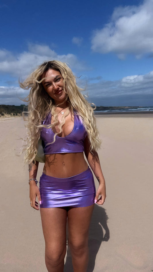 Ultra Violet Ultra Mini Skirt