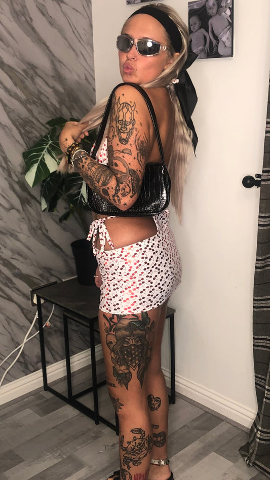 Cherry Pie Ultra Mini Skirt