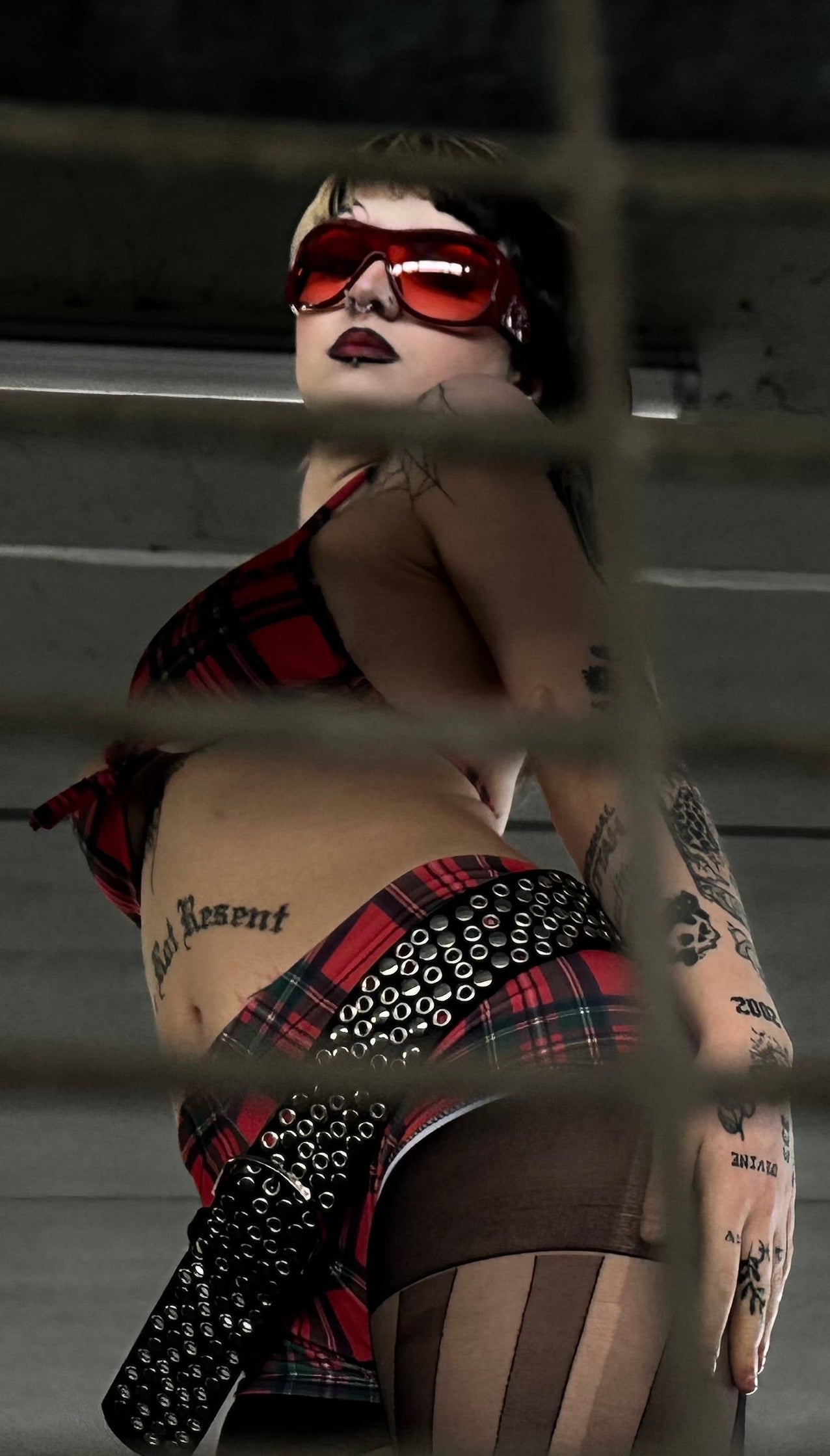Highland Tartan Bikini Top