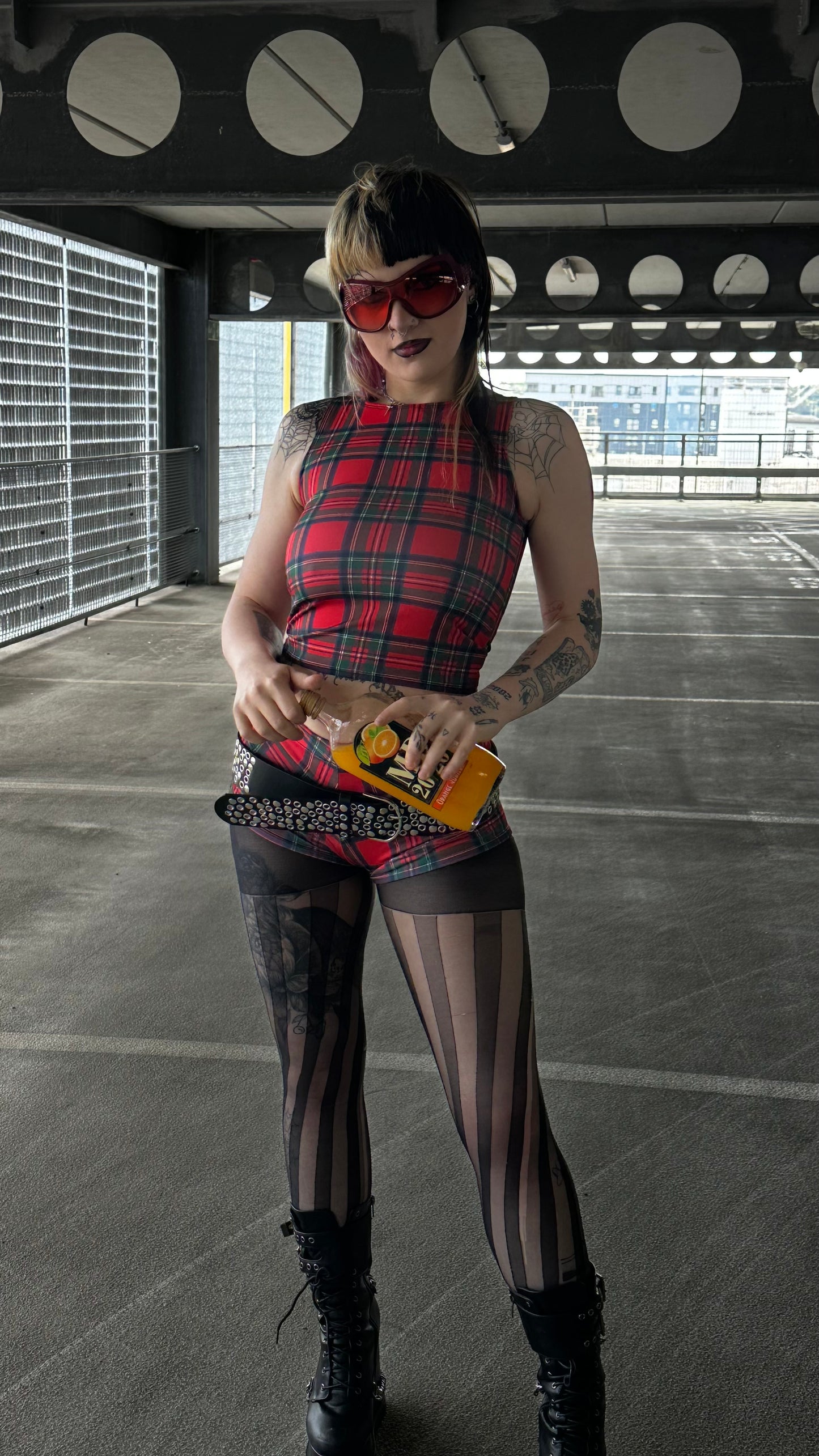 Highland Tartan Racer Vest