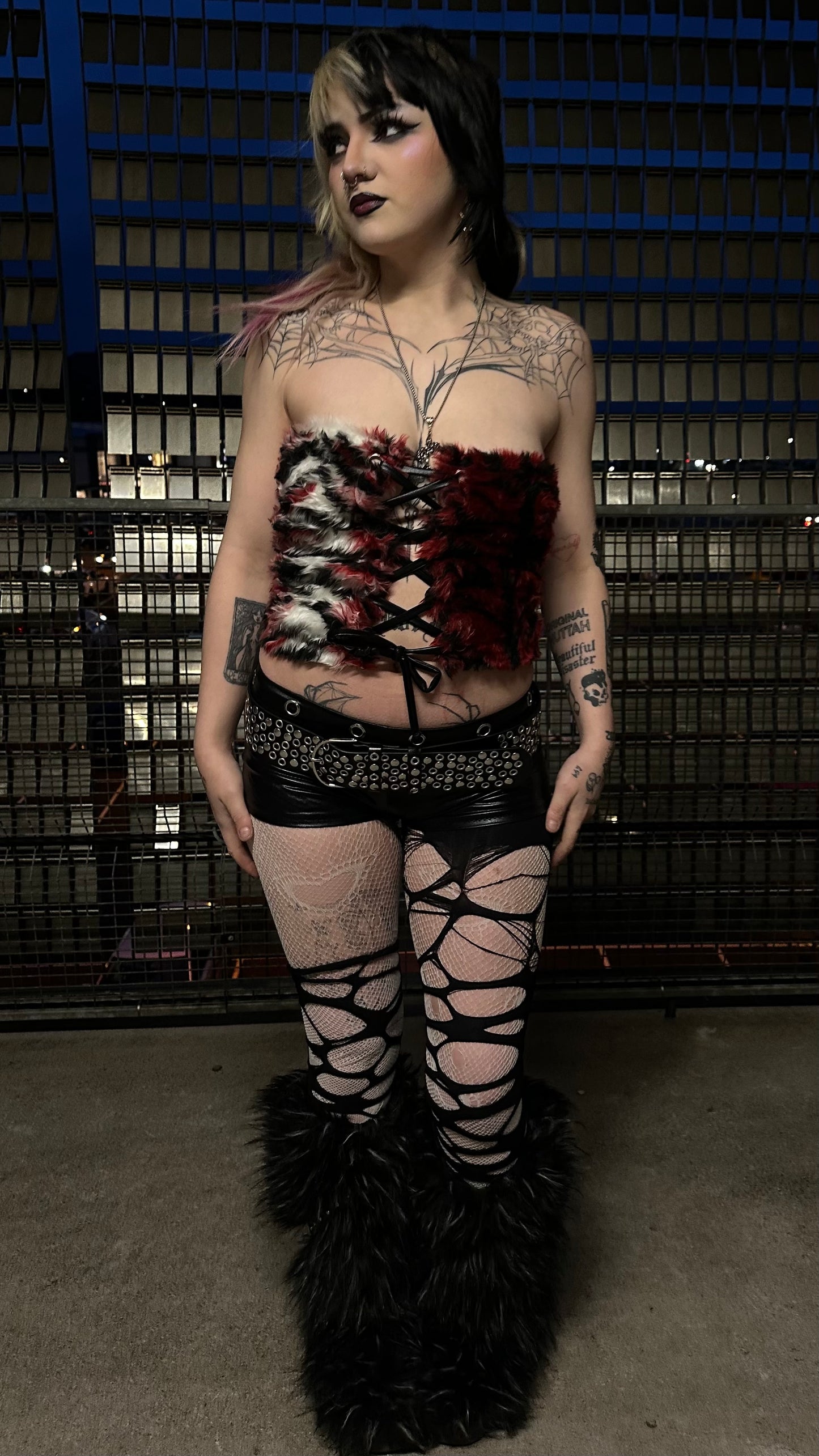 Slave 4 U Eyelet Micro Shorts
