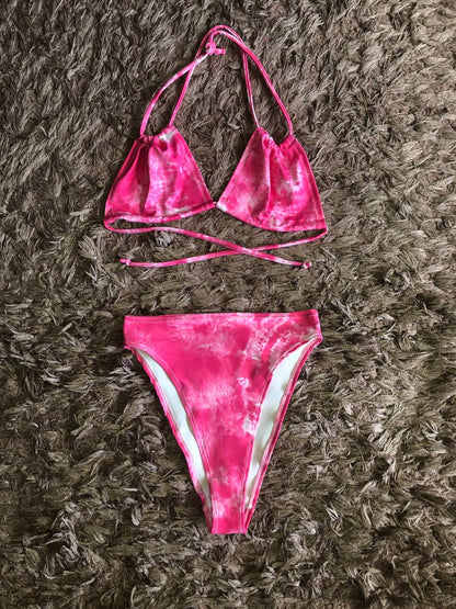 Candy Floss 90s High Leg Bottoms