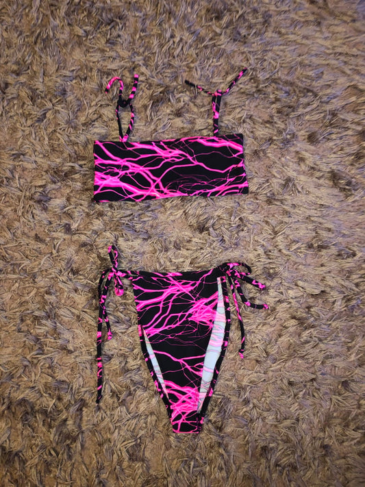 Electro Pink Cheeky Bottoms