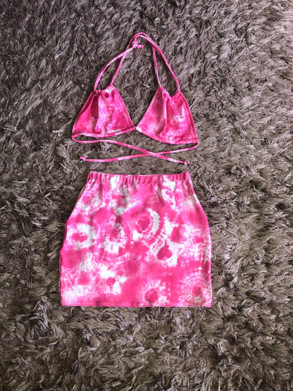 Candy Floss Bikini Top