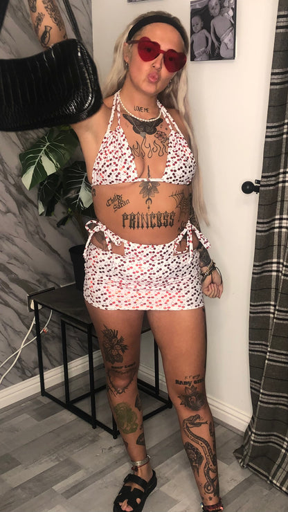 Cherry Pie Bikini Top