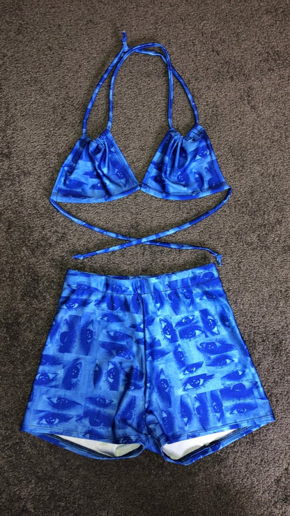 All Eyes On U Bikini Top