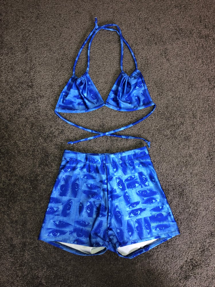 All Eyes On U Booty Shorts