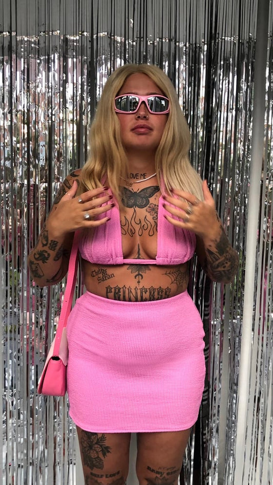 Blush Bikini Top