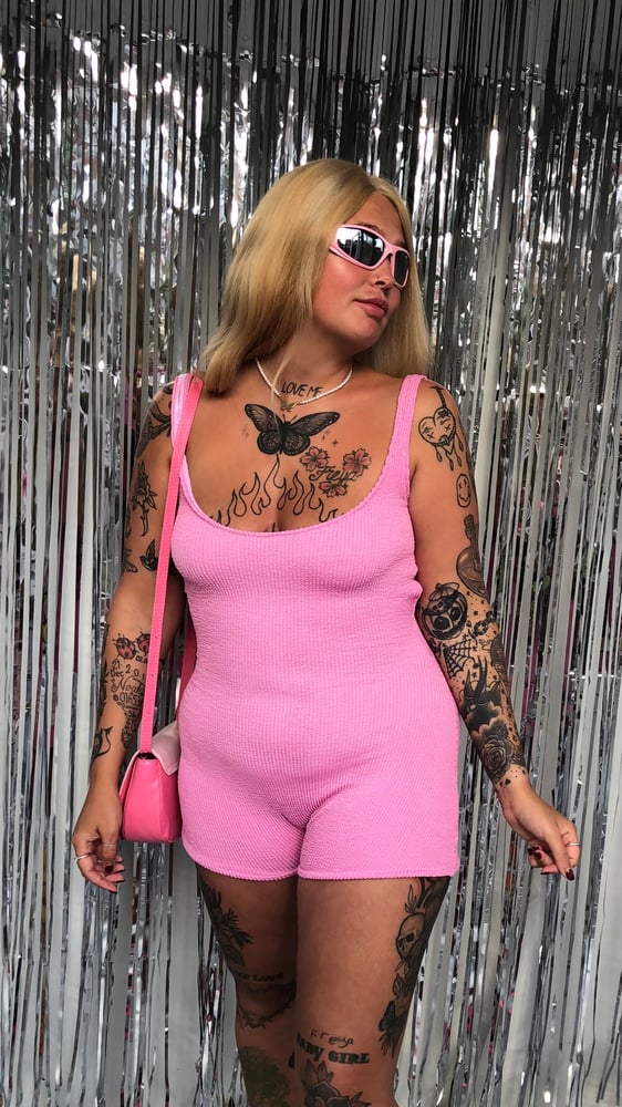 Blush Unitard