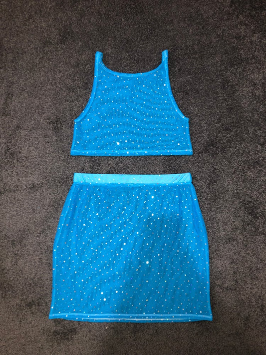 Bubblez Sparkle Racer Top