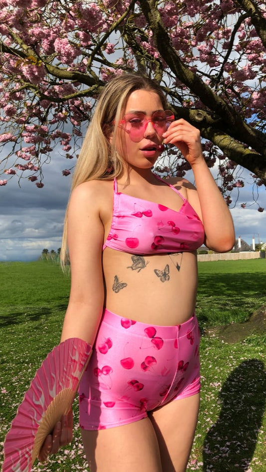 Cherry Bomb Backless Bandeau