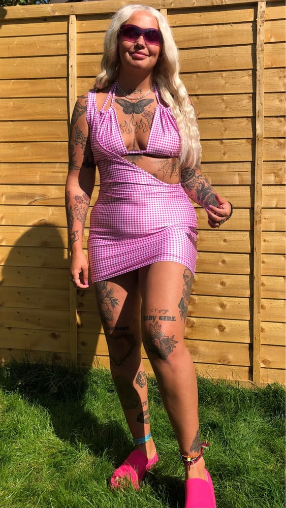 Checked Out Bikini Top