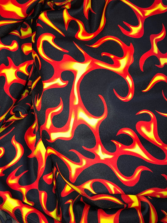 Flame Bikini Top