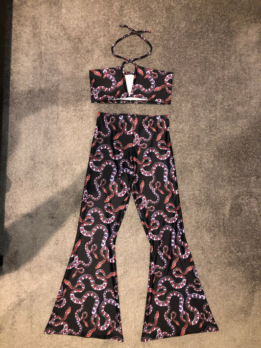 Medusa Keyhole Halterneck Bandeau