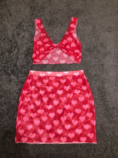 Mixed Emotions Knot Crop Vest